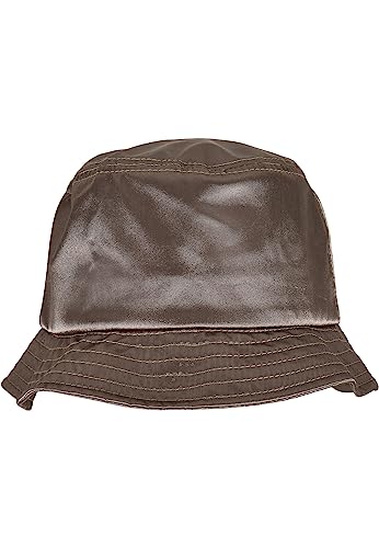 Urban Classics Unisex Satin Bucket Hat Hut, darkkhaki, one Size von Urban Classics