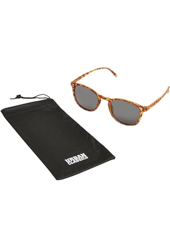 Urban Classics Unisex Sunglasses Arthur UC Sonnenbrille, Brown Leo/Grey, one Size von Urban Classics