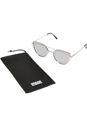 Urban Classics Unisex Sunglasses July UC Sonnenbrille, Silver, one Size von Urban Classics