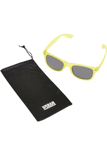 Urban Classics Unisex Sunglasses Likoma UC Sonnenbrille, Neonyellow, one Size von Urban Classics