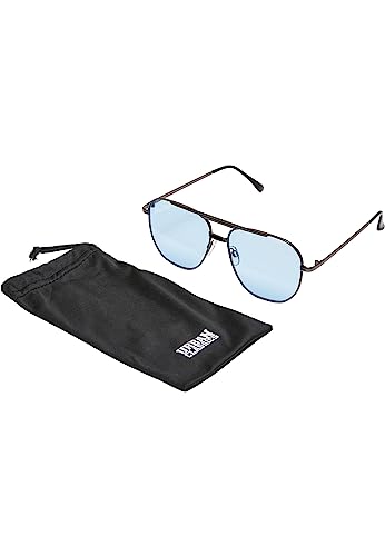 Urban Classics Unisex Sunglasses Manila gunmetal/batikblue, one size von Urban Classics