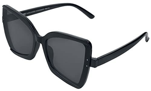 Urban Classics Unisex TB5172-Sunglasses Mississippi Sonnenbrille, Black, one Size von Urban Classics