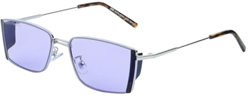 Urban Classics Unisex TB5163-Sunglasses Ohio Sonnenbrille, Lilac/Silver, one Size von Urban Classics