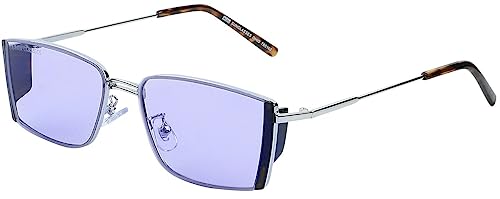 Urban Classics Unisex Sunglasses Ohio Sonnenbrille, Lilac/Silver, one Size von Urban Classics