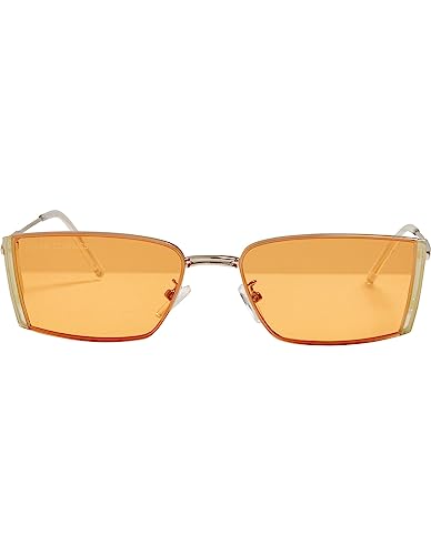 Urban Classics Unisex TB5163-Sunglasses Ohio Sonnenbrille, orange/Silver, one Size von Urban Classics