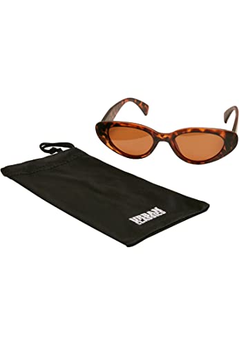 Urban Classics Unisex TB5165-Sunglasses Puerto Rico with Chain Sonnenbrille, Brown, one Size von Urban Classics