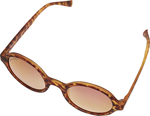 Urban Classics Unisex Sunglasses Retro Funk UC Sonnenbrille, Brown Leo/rosé, one Size von Urban Classics