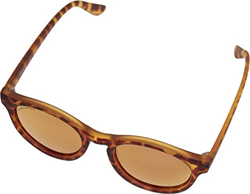 Urban Classics Unisex Sunglasses Sunrise UC Sonnenbrille, Brown Leo/rosé, one Size von Urban Classics