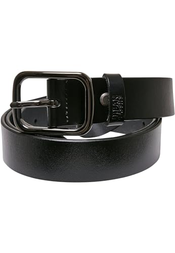 Urban Classics Unisex Synthetic Leather Thorn Buckle Business Belt Gürtel, Black, L/XL von Urban Classics