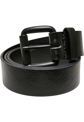 Urban Classics Unisex TB5661-Synthetic Leather Thorn Buckle Casual Belt, Black, L/XL von Urban Classics