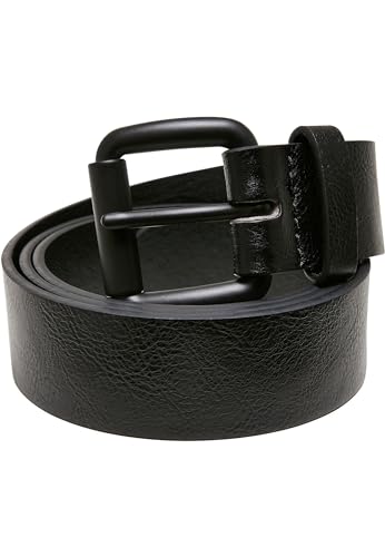 Urban Classics Unisex TB5661-Synthetic Leather Thorn Buckle Casual Belt, Black, S/M von Urban Classics