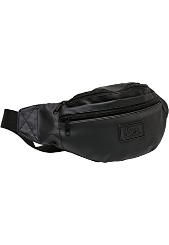 Urban Classics Unisex Coated Basic Shoulder Bag Tasche, Black, Einheitsgröße von Urban Classics