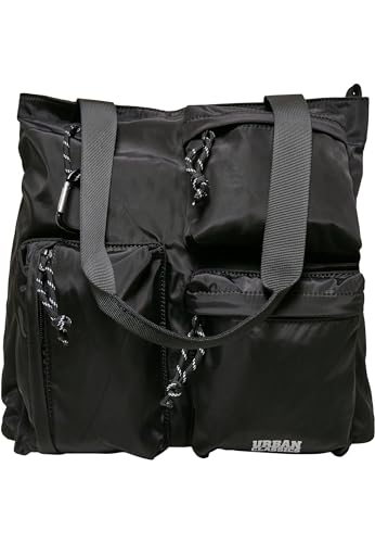 Urban Classics Unisex Multifunctional Tote Bag, Schwarz, Einheitsgröße EU von Urban Classics