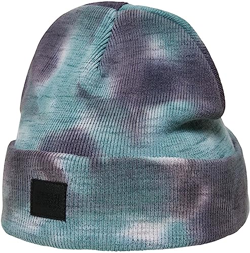 Urban Classics Unisex Tie Dye Kids Beanie Hat, grey/teal, L-XL EU von Urban Classics