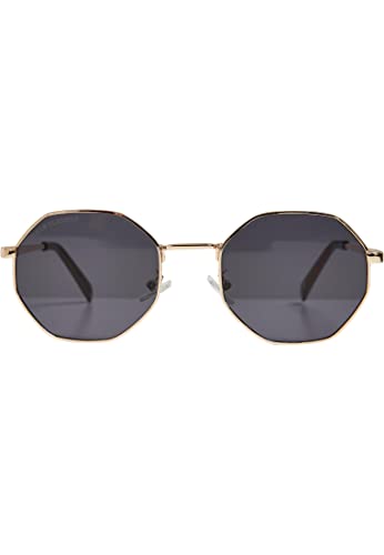 Urban Classics Unisex TB5605-Sunglasses Toronto Sunglasses, Black/Gold, one Size von Urban Classics