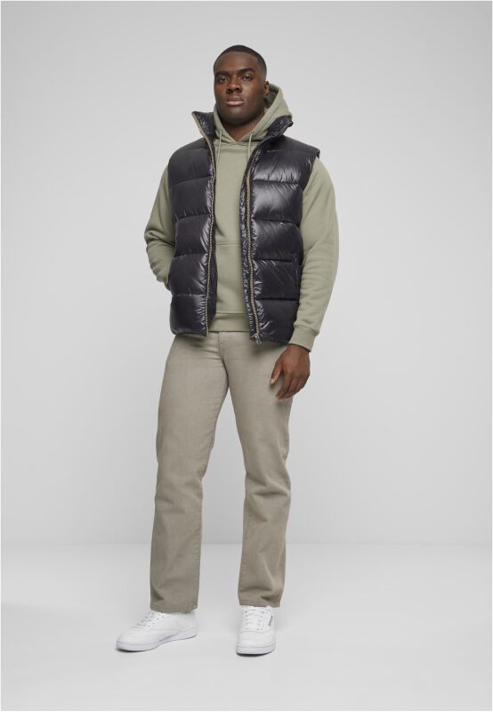 Urban Classics Weste - Recycled Big Puffer Vest - S bis XXL - für Männer - Größe XL - schwarz von Urban Classics