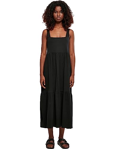 Urban Classics Women's Ladies 7/8 Length Valance Summer Dress Kleid, Black, 3XL von Urban Classics