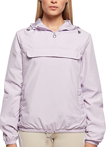 Urban Classics Women's Ladies Basic Pull Over Jacket Jacke, Lilac, M von Urban Classics