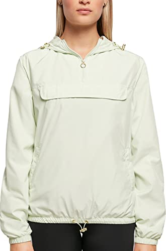 Urban Classics Women's Ladies Basic Pull Over Jacket Jacke, lightmint, M von Urban Classics