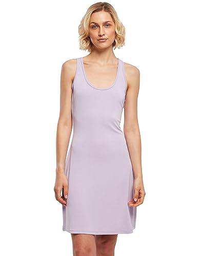 Urban Classics Damen Ladies Modal Short Racer Back Dress Kleid, Lila, XS EU von Urban Classics