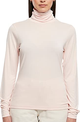 Urban Classics Women's TB4732-Ladies Modal Turtleneck Longsleeve T-Shirt, pink, 3XL von Urban Classics