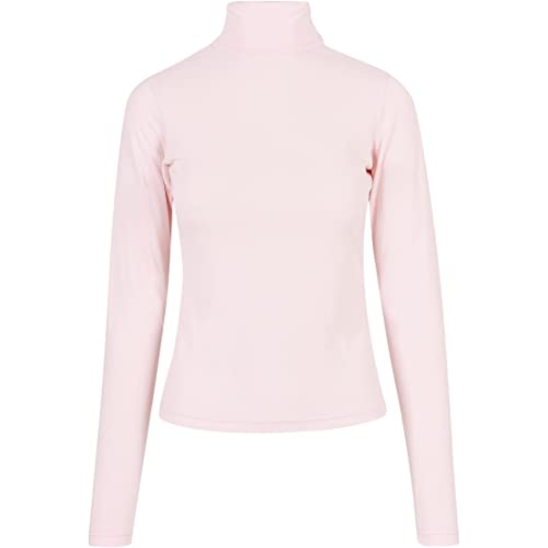 Urban Classics Women's TB4732-Ladies Modal Turtleneck Longsleeve T-Shirt, pink, 5XL von Urban Classics