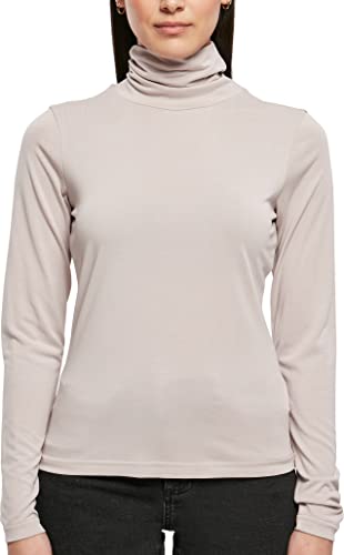 Urban Classics Women's TB4732-Ladies Modal Turtleneck Longsleeve T-Shirt, warmgrey, 5XL von Urban Classics