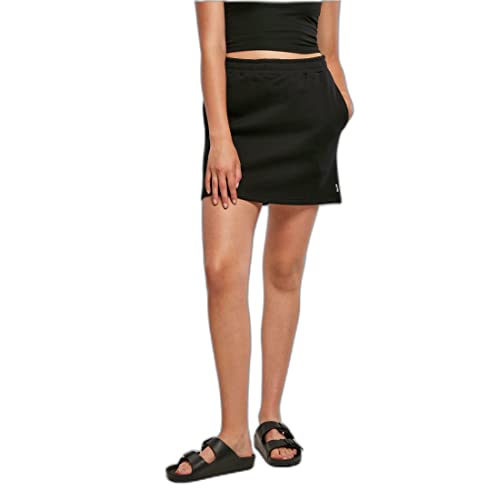 Urban Classics Women's TB5015-Ladies Organic Terry Mini Skirt Rock, Black, S von Urban Classics