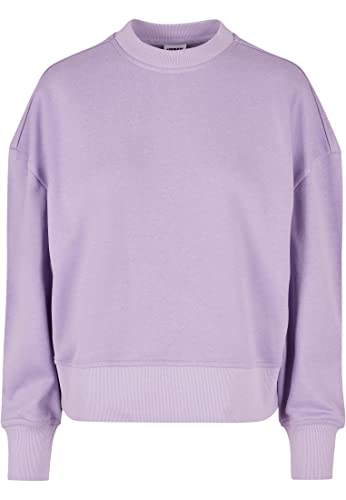 Urban Classics Women's TB5065-Ladies Oversized Terry Crewneck Sweatshirt, Lilac, 3XL von Urban Classics