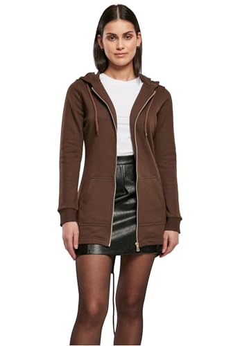 Urban Classics Damen Ladies Parka Cardigan Sweater, Brown, M von Urban Classics