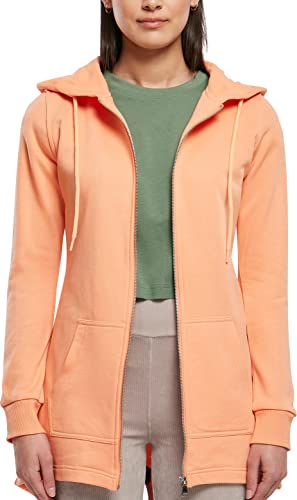 Urban Classics Damen Ladies Parka Cardigan Sweater, Papaya, M von Urban Classics