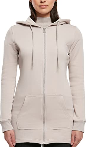 Urban Classics Damen Ladies Parka Cardigan Sweater, warmgrey, 4XL von Urban Classics