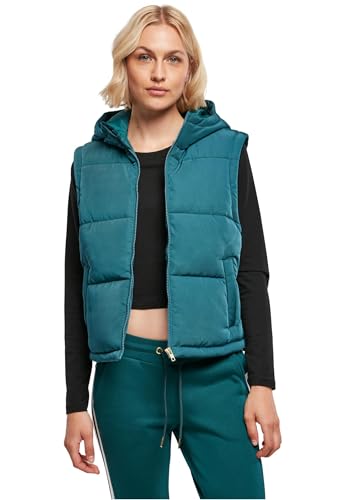 Urban Classics Damen Ladies Recycled Twill Puffer Vest M jasper von Urban Classics