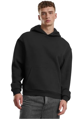 Urban Classics Women's TB6750-Fluffy Hoody Sweatshirt, Black, 4XL von Urban Classics