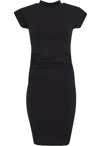 Urban Classics Damen Kleid Ladies Short Cotton Jersey Dress, kurzes Damenkleid aus Baumwolljersey, Slim Fit, Größen XS - XL von Urban Classics