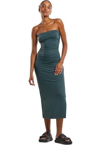 Urban Classics Damen Kleid Ladies Bandeau Midi Dress, trägerloses Bandeau Kleid in Midi-Länge, Größen XS - 5XL Urban Classics Damen Kleid Ladies Bandeau Midi Dress, trägerloses Bandeau Kleid in Midi-Länge, Größen XS - 5XL von Urban Classics