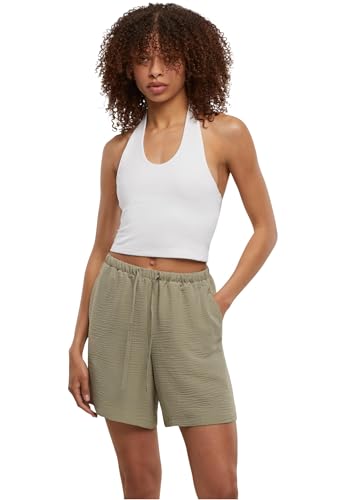 Urban Classics Women's TB7533-Ladies Basic Neckholder Jersey Top T-Shirt, White, Medium Urban Classics Women's TB7533-Ladies Basic Neckholder Jersey Top T-Shirt, White, Medium von Urban Classics