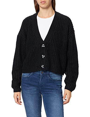 Urban Classics Womens Ladies Oversized Cardigan Sweater, Black, 3XL von Urban Classics