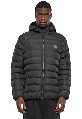 Urban Classics Herren Basic Bubble Jacket Jacke, Schwarz (Black/Black/Black), 3XL Große Größen EU von Urban Classics