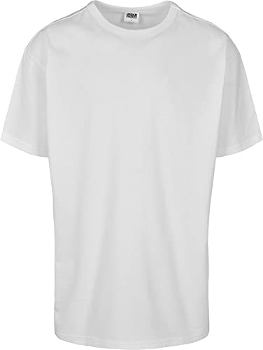 Urban s Herren Organic Basic Regular Fit T-Shirt, Weiß (White 00220), Small (Herstellungsgröße: S) von Urban Classics