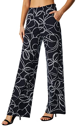 Urban CoCo Damen Boho Palazzo Hose Weites Bein Loungehose, #15, S von Urban CoCo