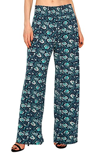 Urban CoCo Damen Boho Palazzo Pants Wide Leg Lounge Pants, #3, XX-Large von Urban CoCo