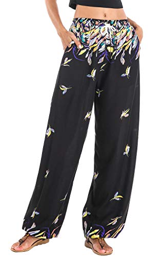 Urban Coco Damen Blumendruck Boho Yogahosen Harem Jogger keucht x-Large # 17 von Urban CoCo