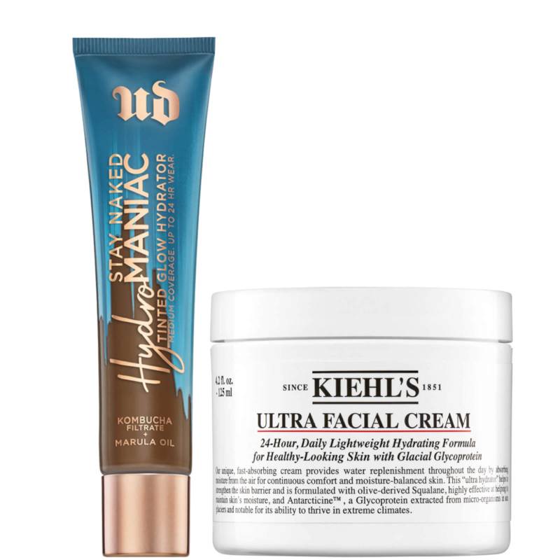 Urban Decay Hydromaniac Tinted Glow x Kiehl's Ultra Facial Cream 125 ml Bundle (verschiedene Farbtöne) - 80 von Urban Decay