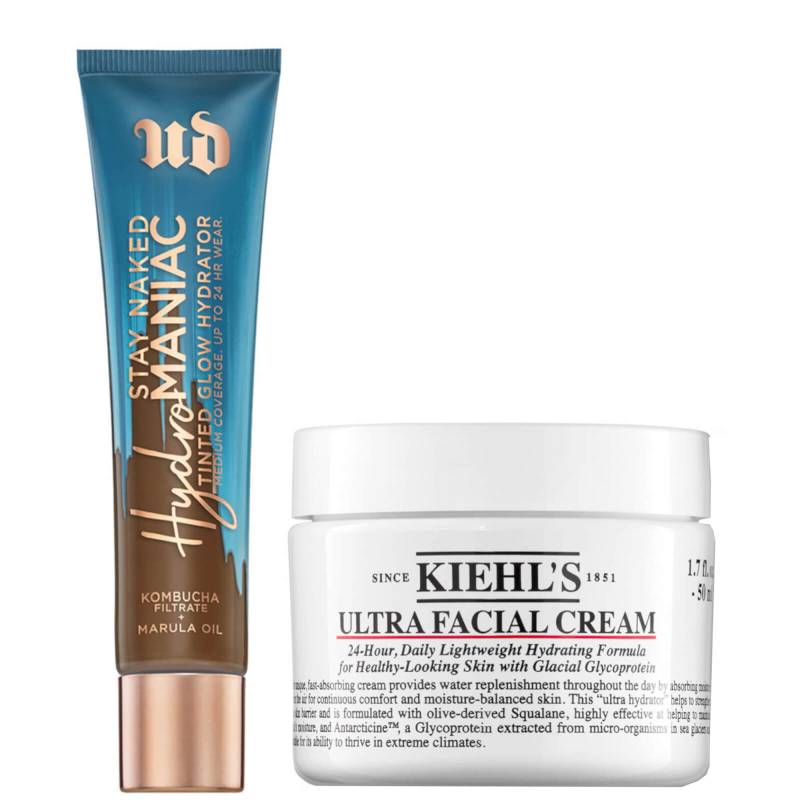 Urban Decay Hydromaniac Tinted Glow x Kiehl's Ultra Facial Cream 50 ml Bundle (verschiedene Farbtöne) - 80 von Urban Decay