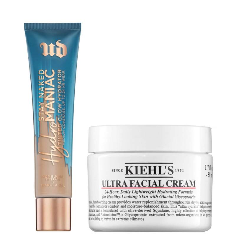 Urban Decay Hydromaniac Tinted Glow x Kiehl's Ultra Facial Cream 50 ml Bundle (verschiedene Farbtöne) - 40 von Urban Decay