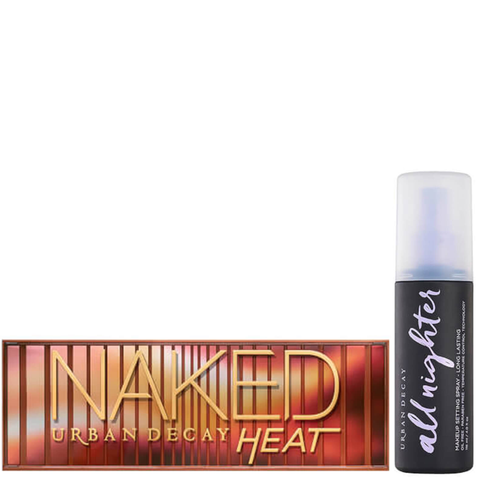 Urban Decay Naked Heat Palette and Setting Spray Bundle von Urban Decay