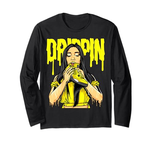 Boss Babe Streetwear im Drippin-Stil für hübsche Mädchen Langarmshirt von Urban Empyre