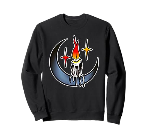 Halbmond Kerze Sterne Sweatshirt von Urban Empyre