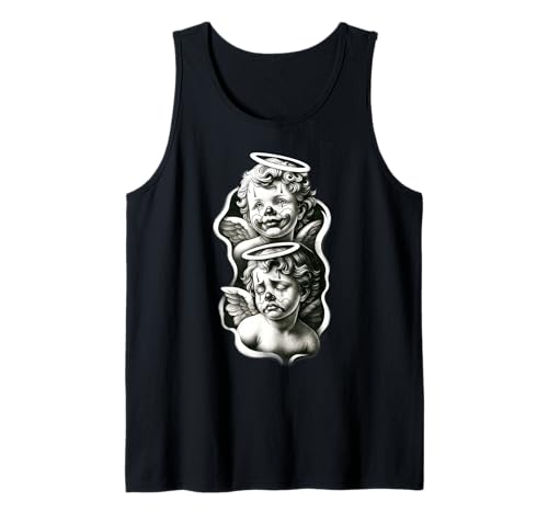 Lächle jetzt weine später Baby Angel Cherubs Tank Top von Urban Empyre